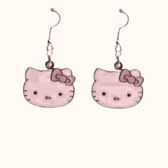 Hello Kitty Earrings - Picture 2 of 3